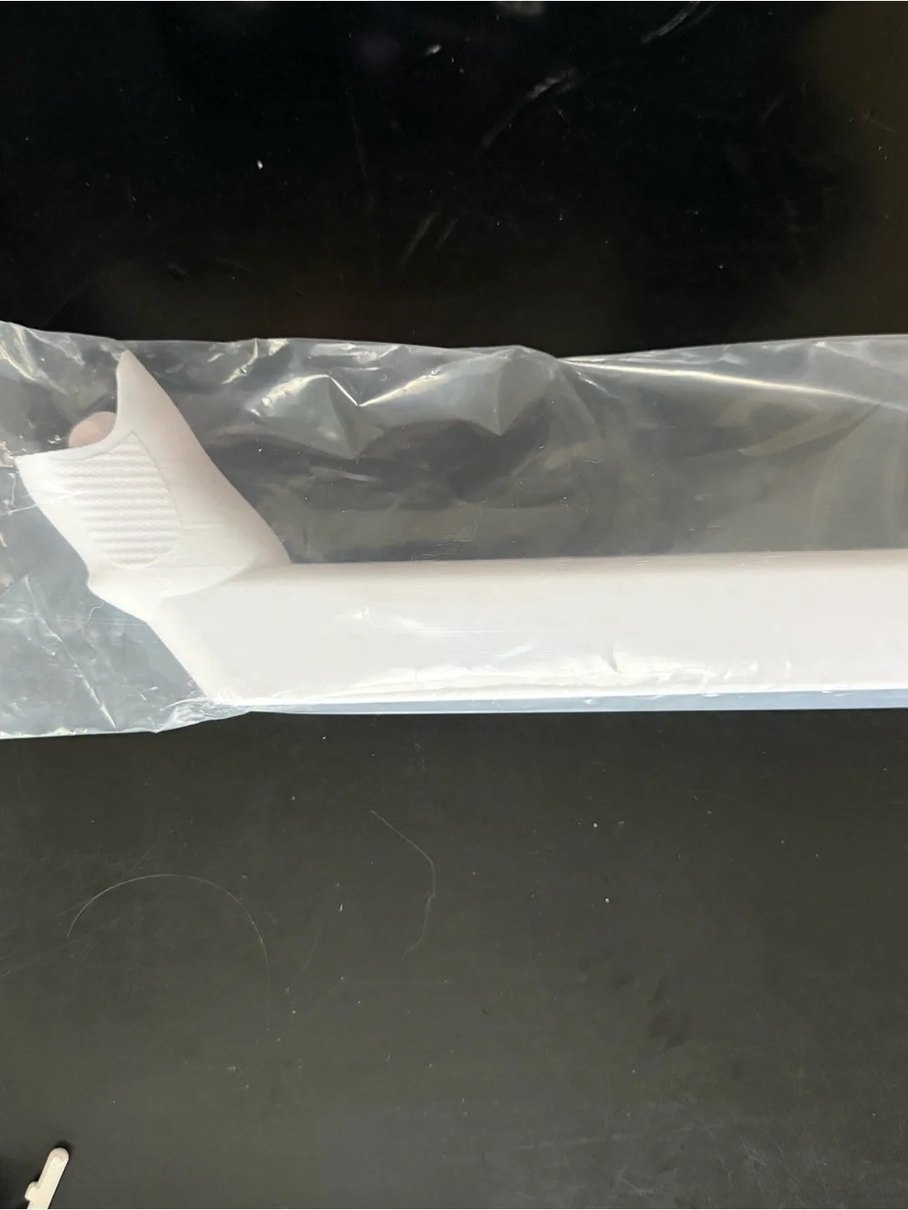 White VR Gun Stock Adapter for Meta Quest 2/3/3S